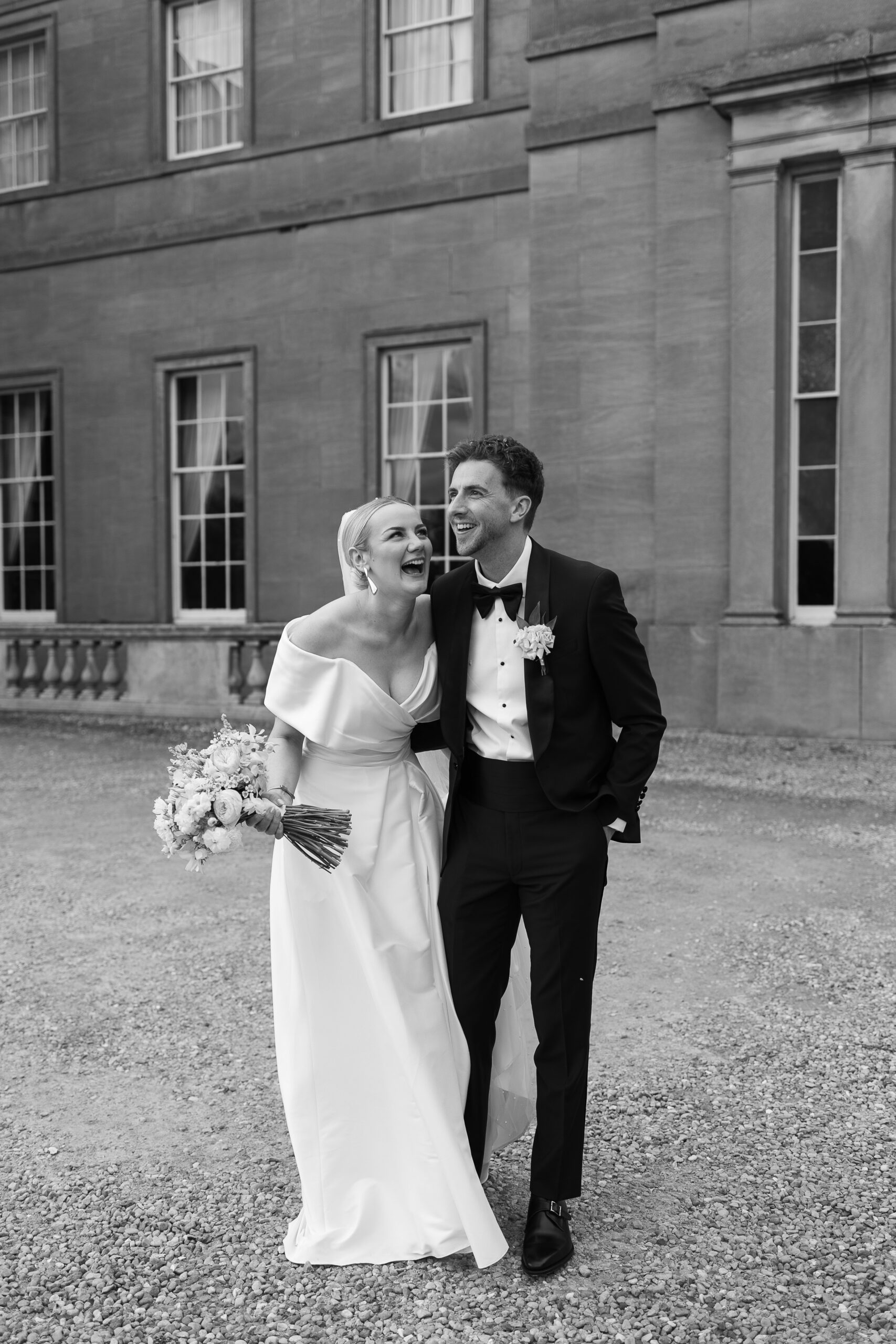 wedding at wynyard hall