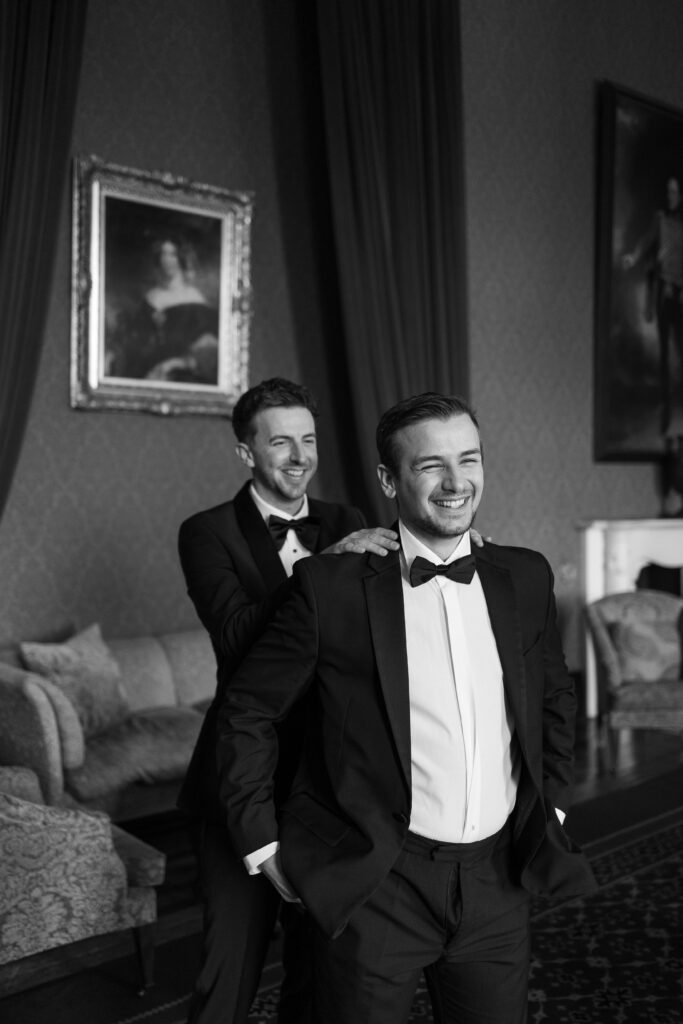 groom prep at wynyard hall